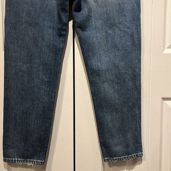 Madewell Blue High Rise Ankle Length The Mom‎ Jeans Size 28 NWT - Picture 8 of 12